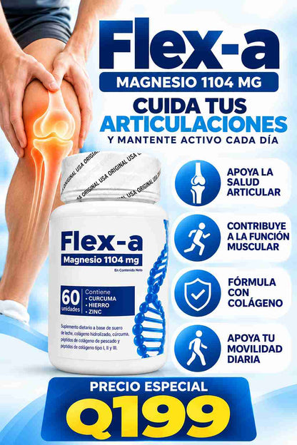 FLEX-A | Cuida tus articulaciones y vuelve a moverte con confianza